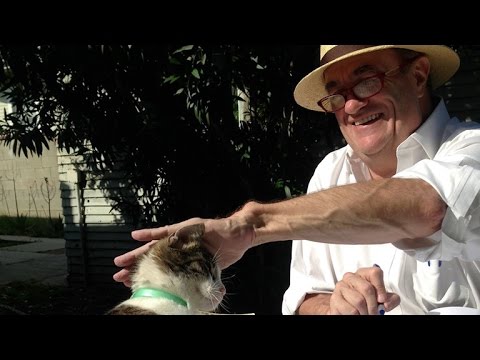 Colm Toibin and the Cat