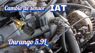 Sensor de temperatura de aire de admisión (IAT) Dodge Durango 5.9L