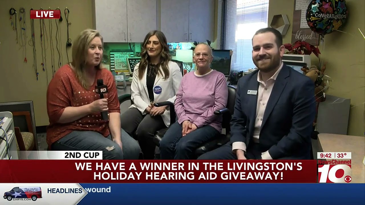 Amarillo Woman to Receive the Gift of Hearing | KFDA | Hear for the Holidays