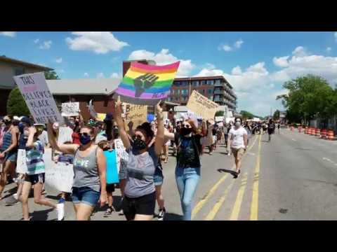 Black Lives Matter Rally - Royal Oak, Michigan - 06/06/2020