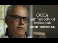 OCCA Summer School Simon Has Gained Confidence In How To Present What He Believes