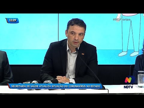 Secretaria de Saúde atualiza situação do coronavírus no Estado