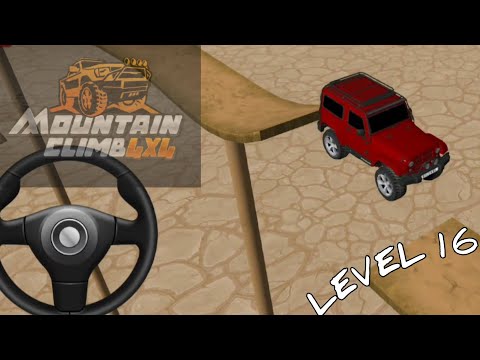 Mountain Climb 4x4 : Car Drive | Level 16 | Red Car Driving