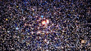 Zooming in Milky Way Galaxy (100K Stars Simulation)