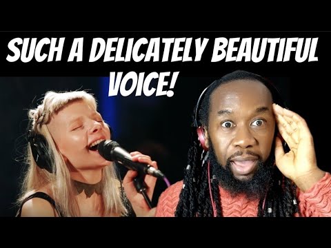 AURORA Teardrop REACTION(Massive Attack cover) She has the voice of an angel - First time hearing