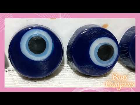 Lembrancinhas Perfumary Aniversário Sabonete Mini Olho Grego