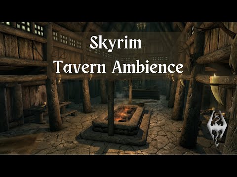 Skyrim Tavern Ambience | 30 Minutes