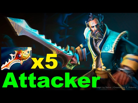 Attacker Kunkka Divine Rapier | pro Gameplay | funny | Highlights — Dota 2