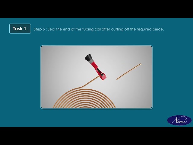 pinch-off copper tubing