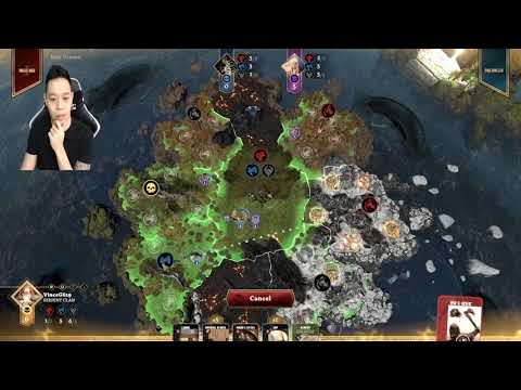 Blood Rage Digital BETA Play-through HARD MODE. Quick 3 Player Game For Glory!!!