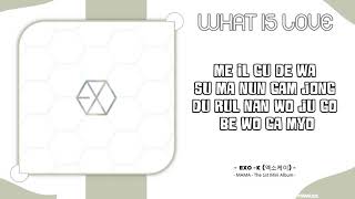 EXO-K (엑소케이) - 'What is Love' | Easy Lyrics