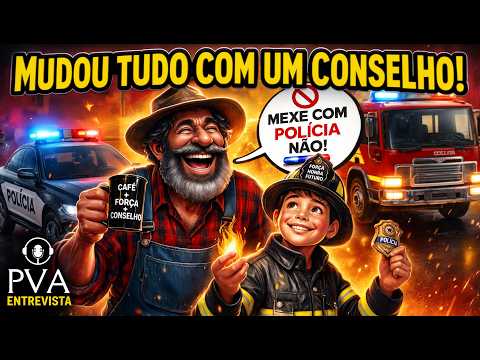 Mexe com polícia não. Descubra por que ele escolheu o Corpo de Bombeiros!.🔥