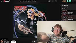 Razor - Iron Hammer REACTION &amp; First Listen
