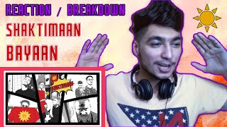 Seedhe Maut - Shaktimaan | Prod by Sez On The Beat | REACTION | PROFESSIONAL MAGNET | BAYAAN ALBUM |