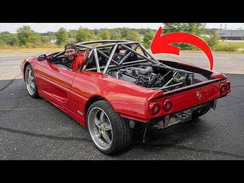 Custom Ferrari Roll Cage (For Pikes Peak Hill Climb)