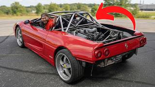 Custom Ferrari Roll Cage (For Pikes Peak Hill Climb)