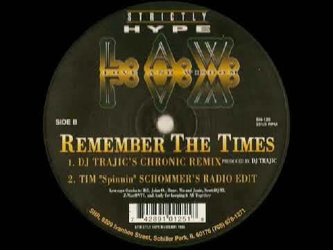 L.A.W.  -  Remember The Times (Tim "Spinnin" Schommer's Radio Edit)
