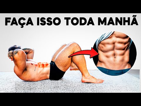 Get Defined Abs With This Morning Routine (AT HOME)