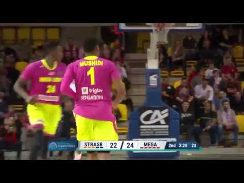 Highlights of Mega Leks in loss to SIG Strasbourg (16.11.2016.)