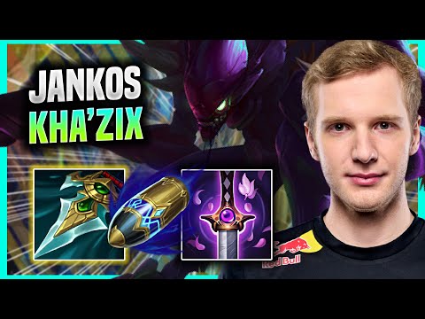 JANKOS IS A GOD WITH KHA'ZIX! - G2 Jankos Plays Kha'Zix Jungle vs Hecarim! | Season 2022