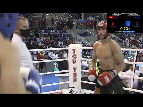 Ikbol Fozilzhonov v Viktor Mikhailov   63,5kg K1 WAKO World Championships 2021