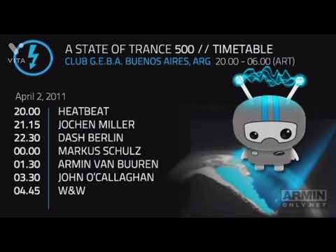 John O'callahgan - set ASOT 500 Buenos Aires