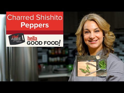 Charred Shishito Peppers