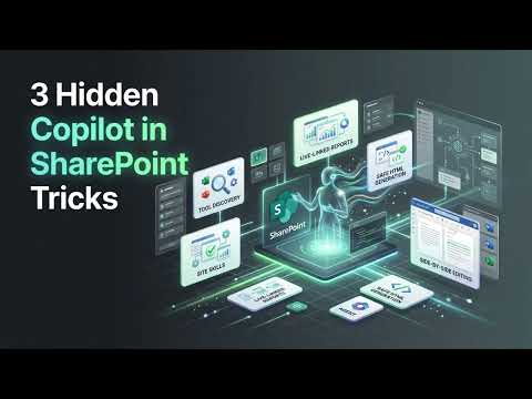 SharePoint Copilot: 3 Hidden Tricks SharePoint Copilot: 3 Hidden Tricks