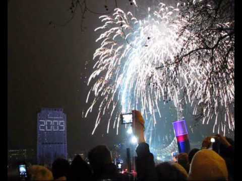 London 2009 New Year Fireworks