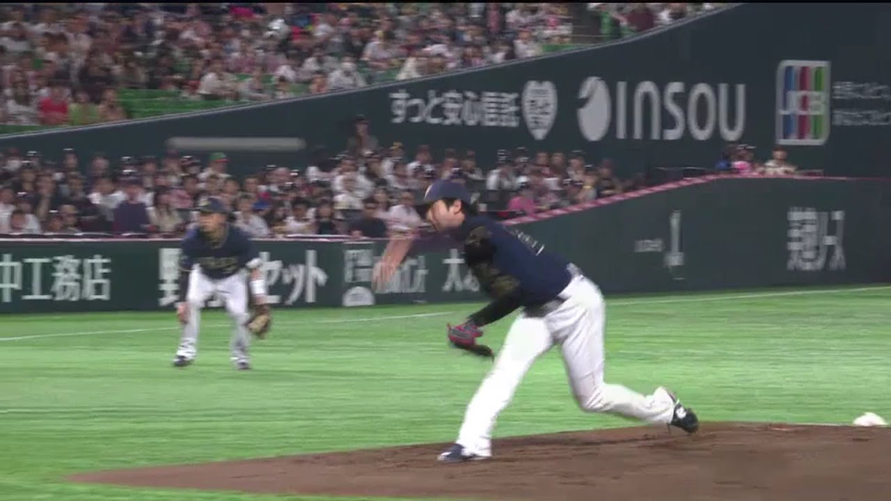 オリックスの田嶋大樹投手が5回1安打1失点でプロ初先発初勝利