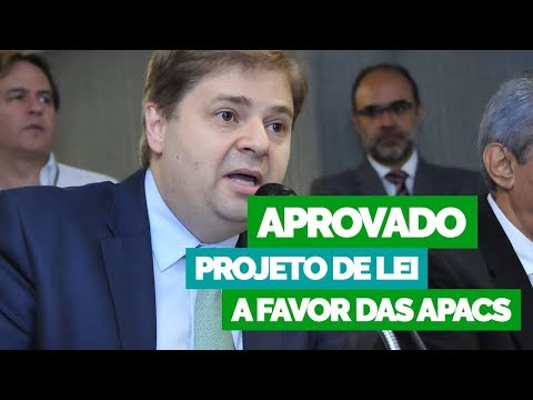 APROVADO PROJEITO DE LEI A FAVOR DAS APACS