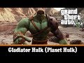 Gladiator Hulk (Planet Hulk) 2.1 для GTA 5 видео 1