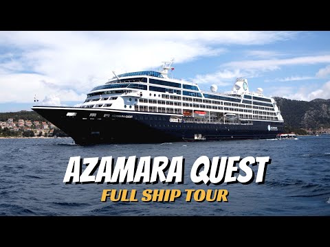 Azamara Quest | Full Ship Tour & Review 4K | Azamara Club Cruises 2022