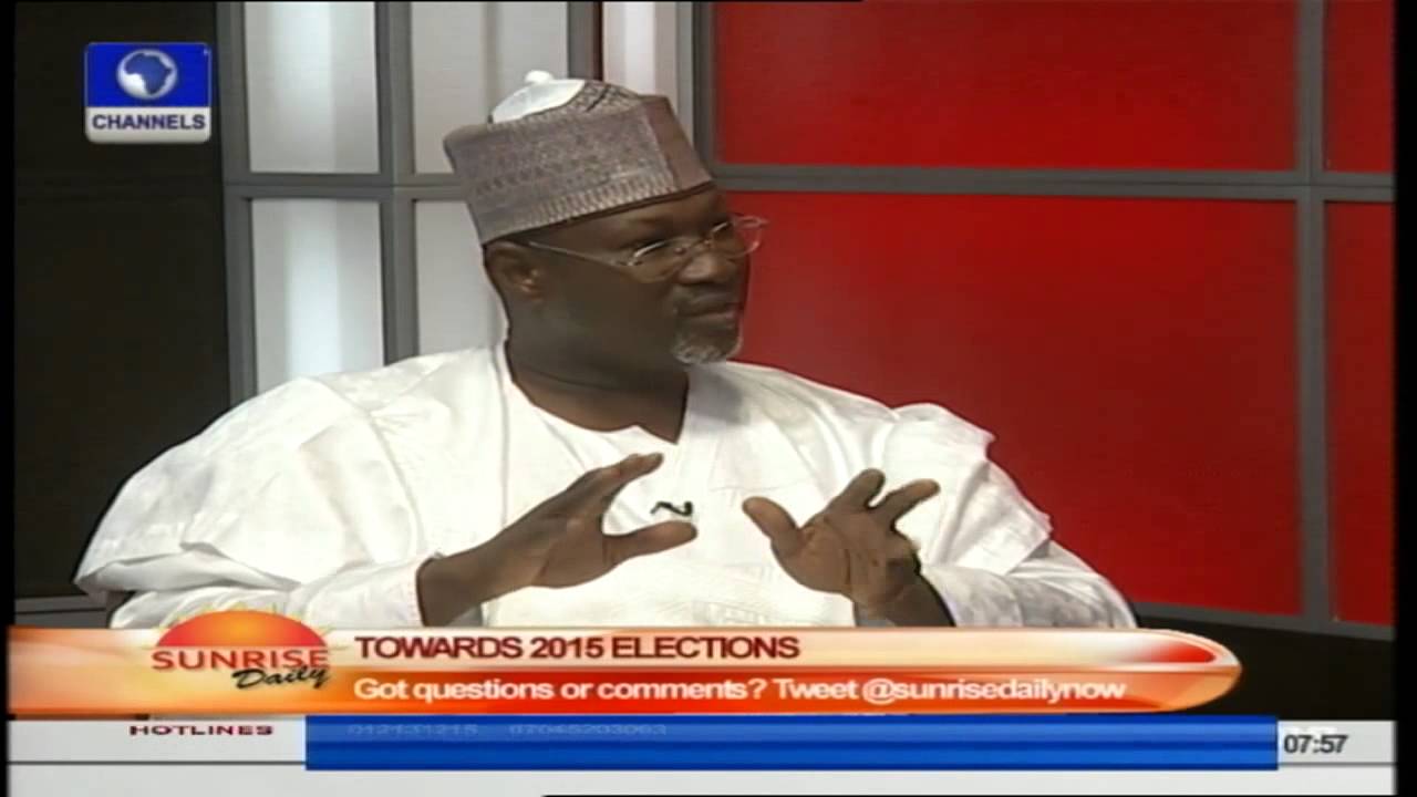 Jega Defends 2015 Election Time Table Prt4