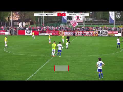 30. Spieltag - FSV 63 Luckenwalde - FC Energie Cottbus - Die Highlights