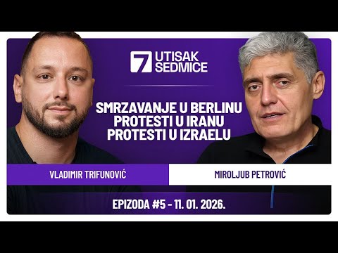 UTISAK SEDMICE #5 - Smrzavanje u Berlinu, Protesti u Iranu, Protesti u Izraelu
