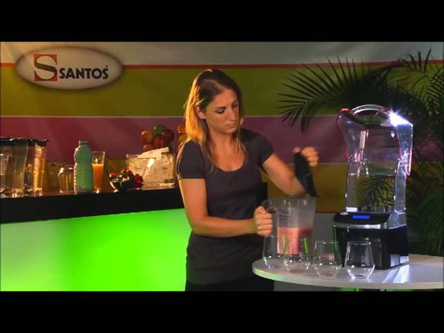 Vidéo teaser pour SANTOS - BRUSHLESS BLENDER (SILENT BLENDER) NO.62