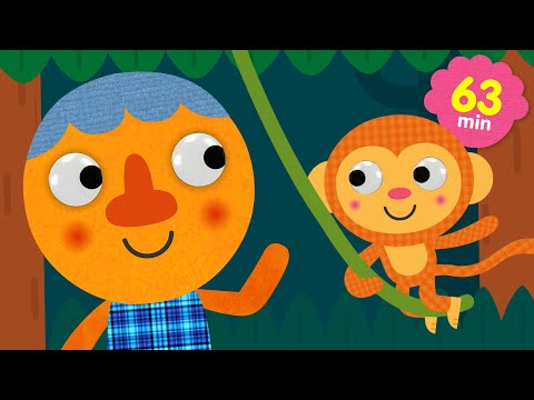 Walking In The Jungle + More | Kids Songs | Noodle & Pals