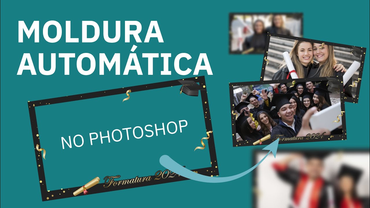 Como inserir molduras em fotos automaticamente no Photoshop
