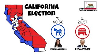 2024 California Election Map