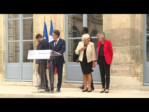 Video Thumbnail: Agnès Pannier-Runacher takes over France's ecological transition ministry | AFP