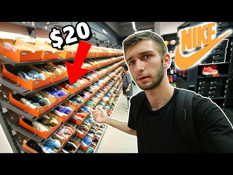 NIKE OUTLET SHOPPING IN HONG KONG! FIRE SNEAKERS for ONLY $20!
