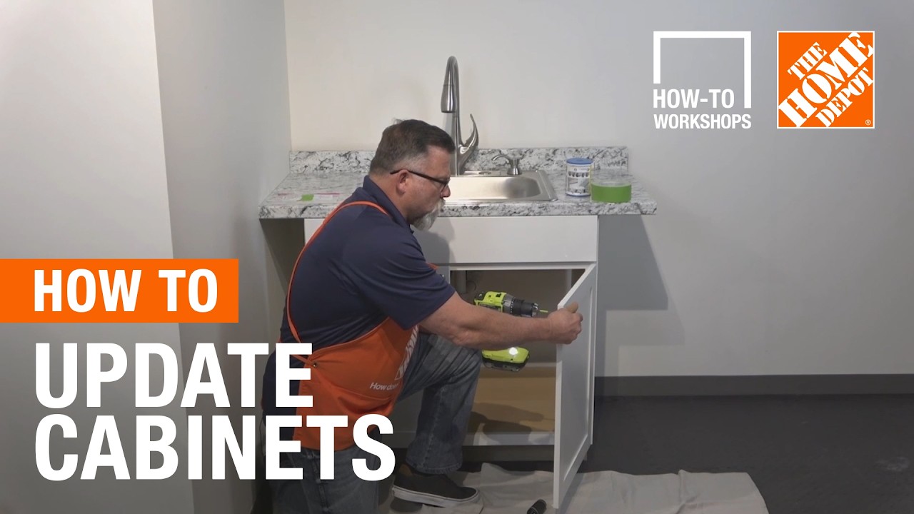 How-To Workshops - How to Update Cabinets | The Home Depot