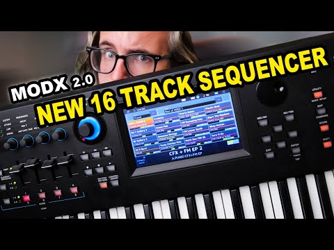 Yamaha MODX 2.0 Update — How to get started with the new sequencer
