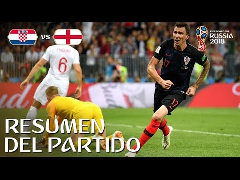 CROACIA VS INGLATERRA 2-1 | Rusia 2018 - Resumen & Goles del partido desde el estadio