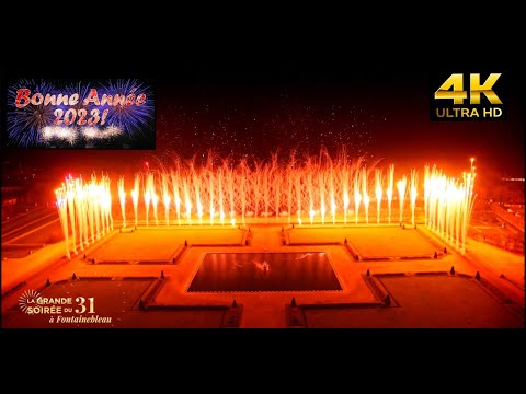 Feu d'artifice Fontainebleau đšđ”âïž DJ Ofenbach Bonne annĂ©e 2023 ! (4Kâš).