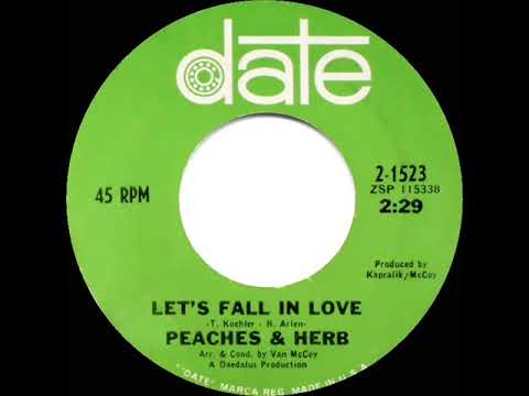 1967 HITS ARCHIVE: Let’s Fall In Love - Peaches & Herb (mono 45)