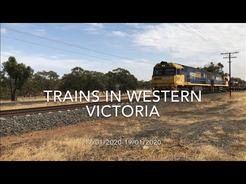 Trains in Western Victoria