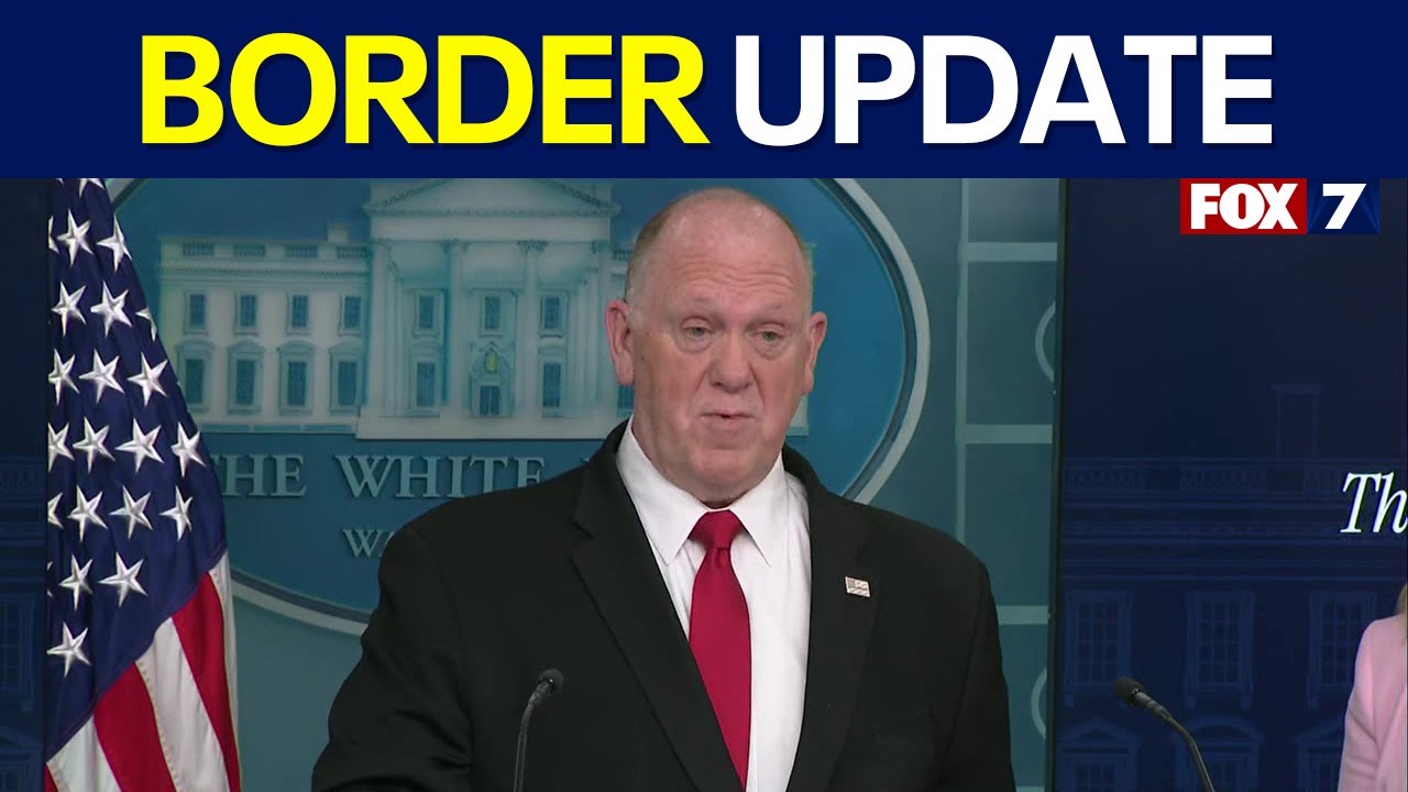 Border czar Tom Homan talks immigration at White House press briefing | FOX 7 NEWS