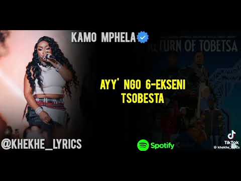 Tobetsa - KAMO MPHELA 